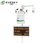 ES80A-Y8 TSP pm2.5 pm10 ατμοσφαιρικής ποιότητας χαμηλής τιμής σε απευθείας σύνδεση σύστημα οργάνων ελέγχου ταχύτητας ανέμου θορύβου σκόνης ανιχνευτών